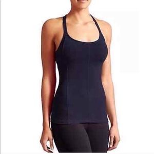Athleta Inner Goddess Navy Workout Tank Top
